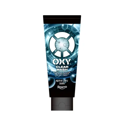 【送料込・まとめ買い×4個セット】ロート製薬 OXY オキシー クリア ウォッシュ 大容量 200g 洗顔
