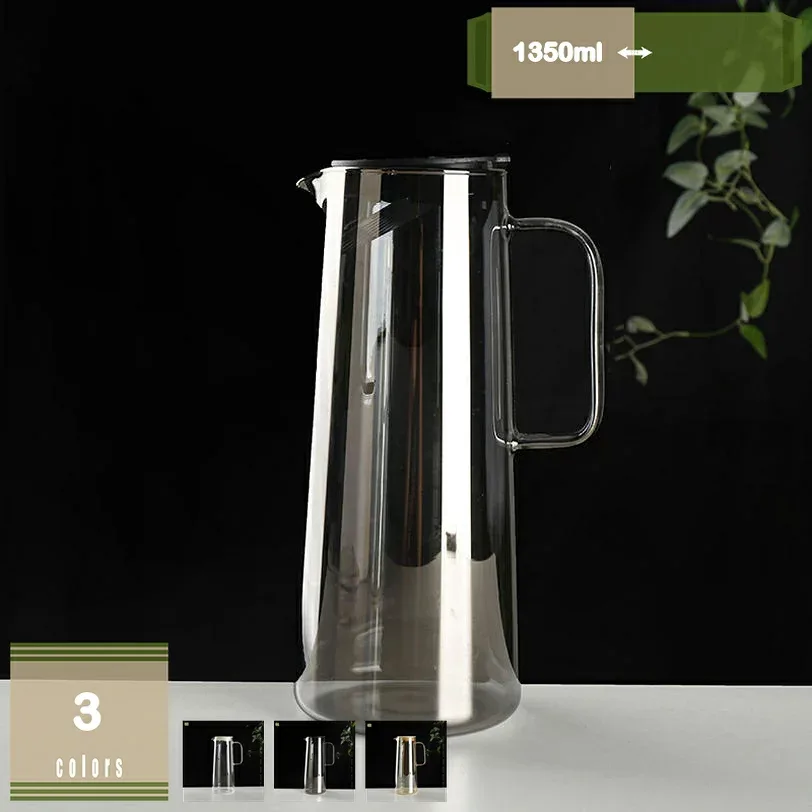 1000円OFFクーポン 花咲く工芸茶 鑑賞用 高硼ガラス ポット 直火不可 ママ会 お茶会 香り立つ リラクゼーション カフェ雑貨 女性向け ホームパーティー 耐熱ガラス ティーポット ホウケイ酸ガラス 茶こし付き ガラス製ポット 1350ml 食洗機OK mysco