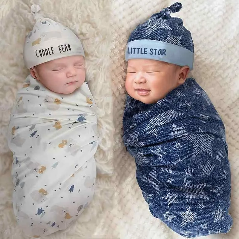 ベビー おくるみ 新生児 スリーパー モロー反射対策 夜泣き対策 ぐっすり安眠 綿素材 オールシーズン 抱っこ布団 かわいい動物柄 2点セット 出産準備