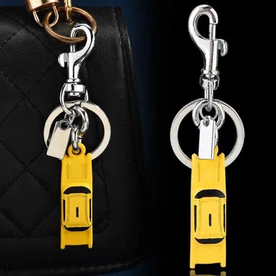 キーホルダー 車用 高級感 バッグチャーム キーリング アクセサリー 金属製 電気メッキ加工 インスタ映え マリンスタイル 錨 舵 ユニセックス 男女兼用 ゴールド シルバー