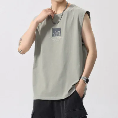 Tシャツ メンズ ノースリーブ タンクトップ 無地 防皺 抗菌 通気性 軽量 吸汗速乾 丸首 カジュアル ゆったり トップス インナー 春夏