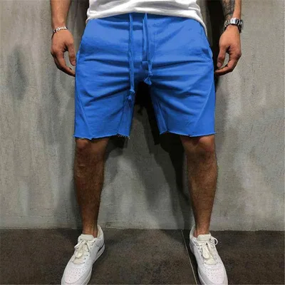 ショートパンツ メンズ 速乾 吸汗 快適 ランニング フィットネス トレーニング スポーツ 多ポケット 無地 切りっぱなし ゆったり カジュアル アウトドア ルームウェア