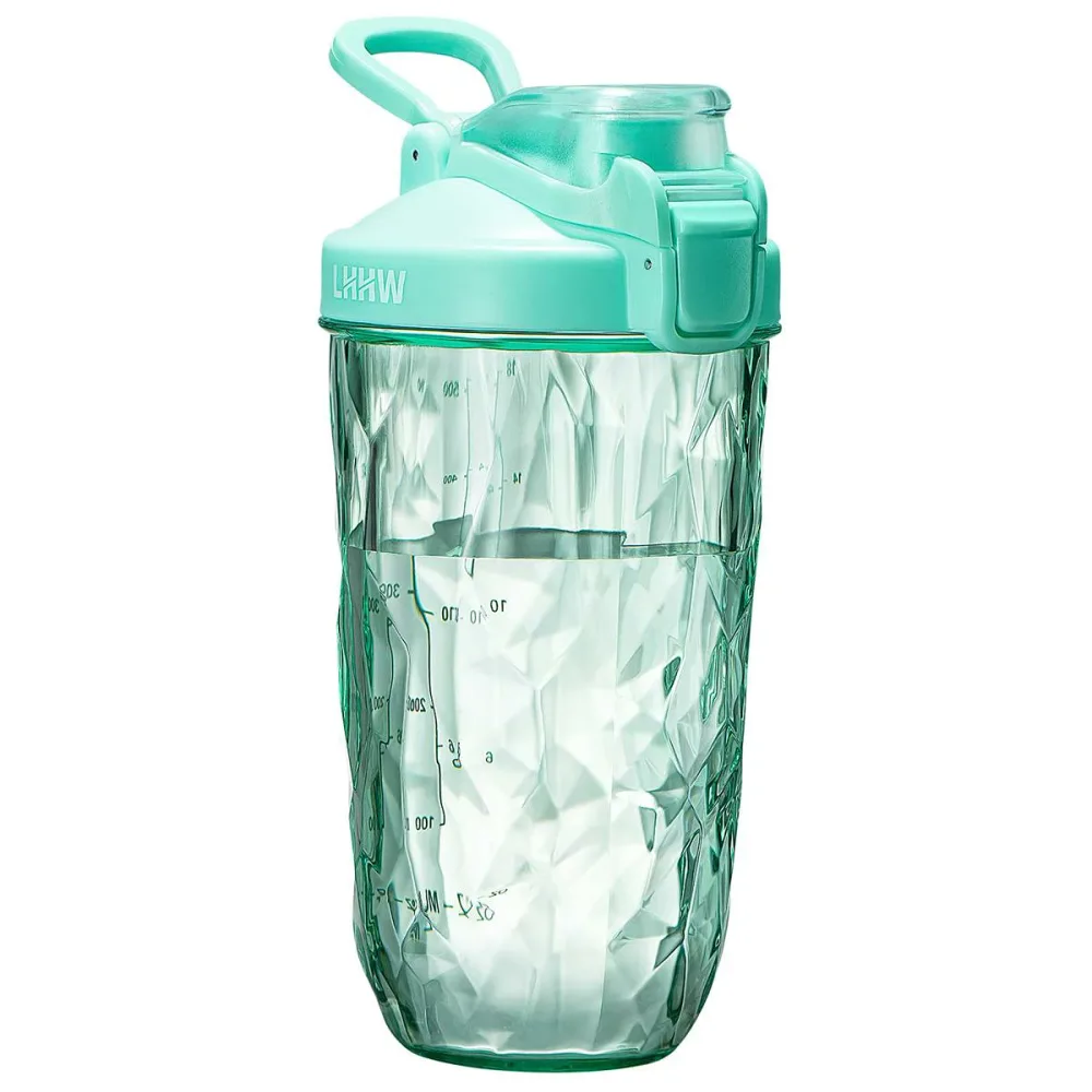 プロテインシェイカー LHHW トライタン 500ml 満水650ml グリーン LHHW