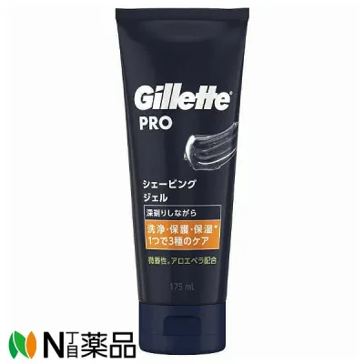 【ゆうパケット】P&G ジレット Gillette PRO シェービングジェル (175ml) <髭剃り シェービングジェル>