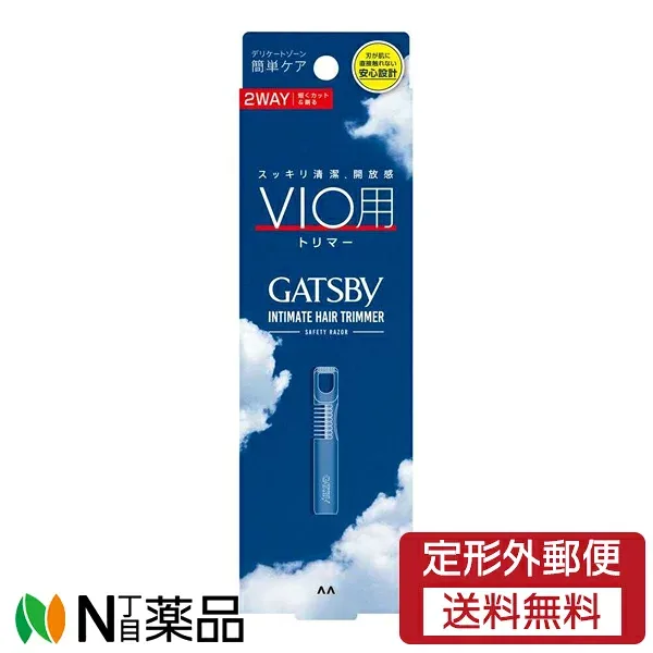 【定形外郵便】マンダム GATSBY(ギャツビー) VIO用トリマー (1個入) <メンズ シェーバー デリケートゾーン用>【★】
