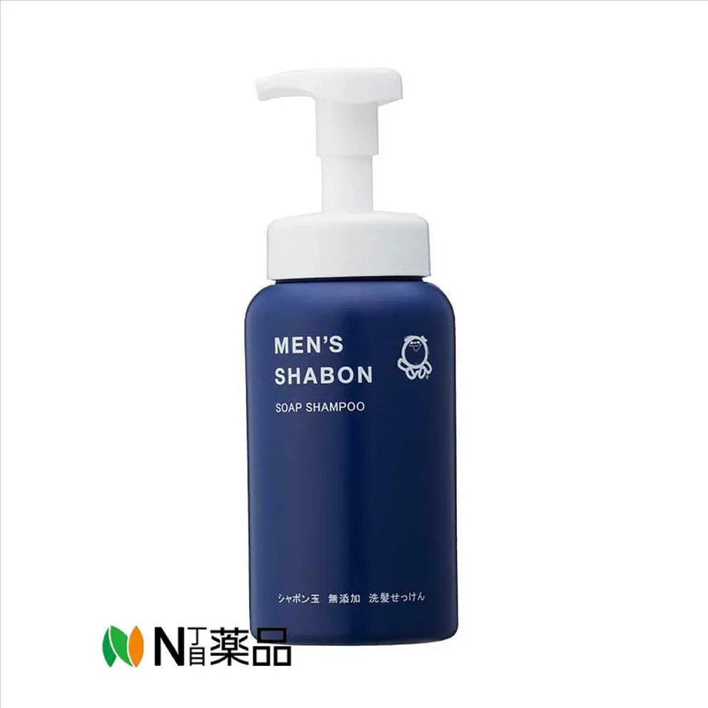 シャボン玉石けん メンズシャボンソープシャンプー(520ml) <メンズコスメ ヘアケア 敏感肌 泡タイプ>