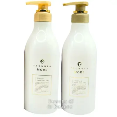 送料無料!◎デミ フローディア モア リペアコンクシルキー セット 550ml+550g【ボトル】 シャンプー トリートメント ●○