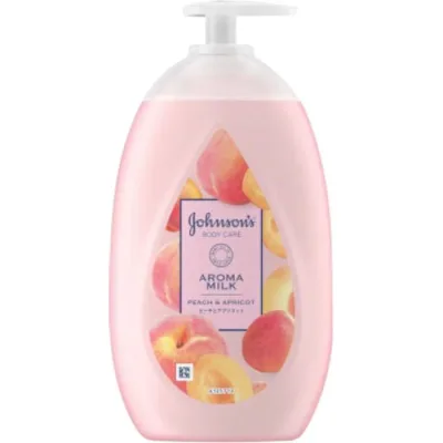ジョンソン ボディケア アロマミルク ピーチとアプリコット 500ml