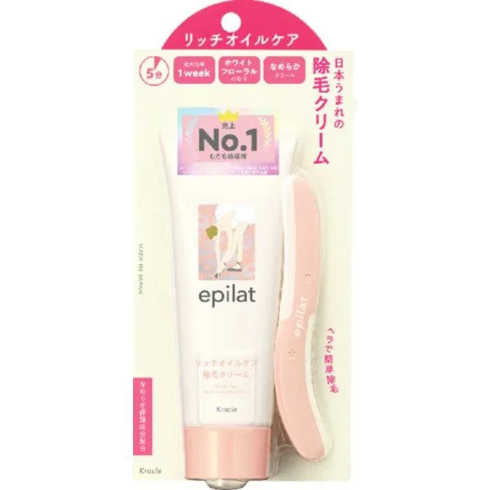 エピラット除毛クリームリッチオイルケア 110g