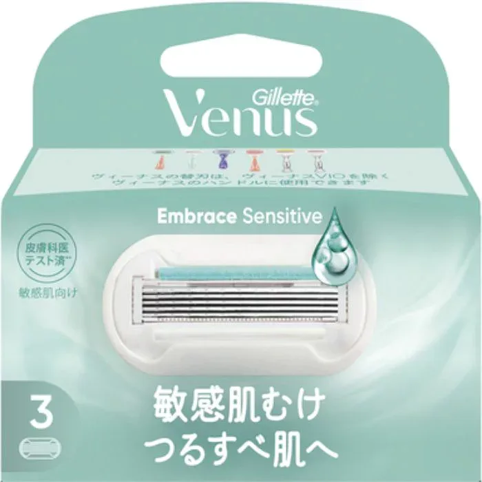 ヴィーナス 敏感肌むけ 替刃 3個