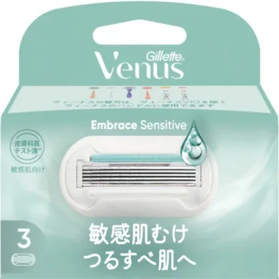ヴィーナス 敏感肌むけ 替刃 3個