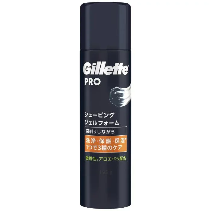 P&G ジレット PRO シェービングジェルフォーム シェービング用ジェルフォーム195g
