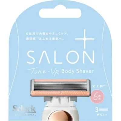 Schick サロンプラス トーンアップ ボディシェーバー 替刃 3個