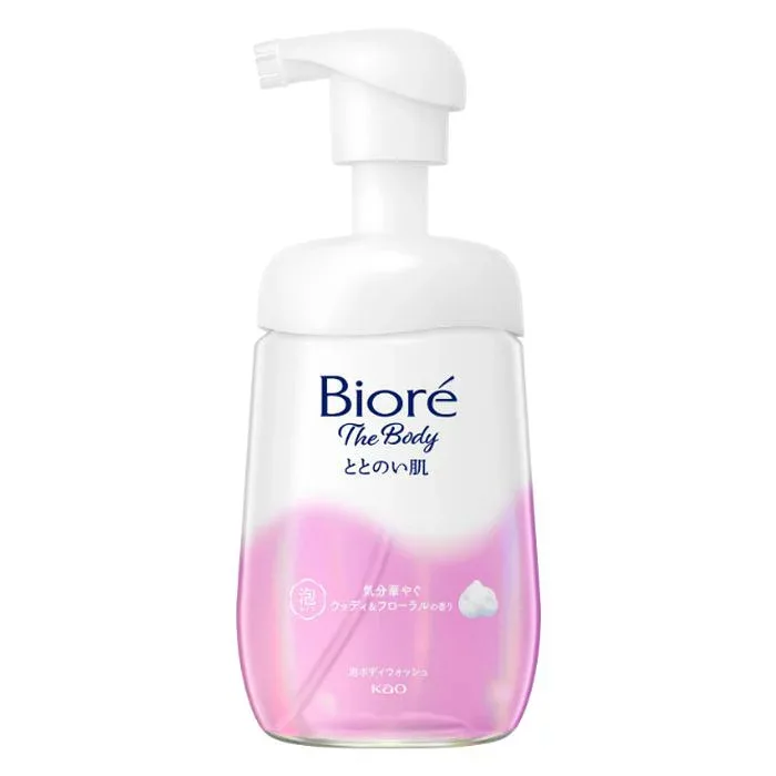 花王 ビオレザボディ泡ととのい肌 ウッディ&フローラル本体 480ML