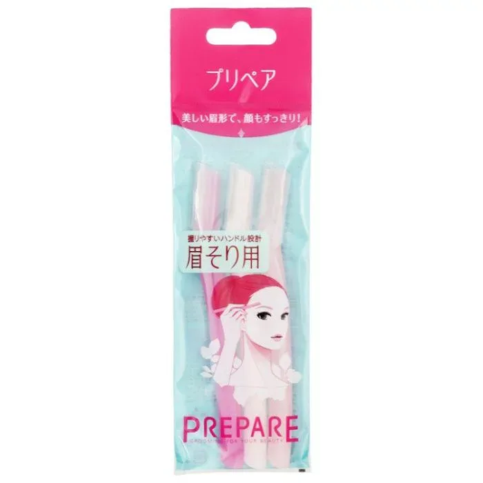 プリペア 眉そり用 3本