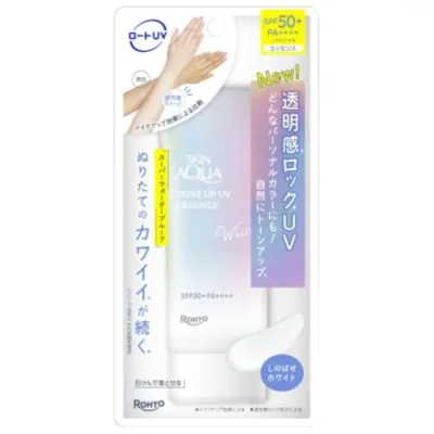 ロート製薬 SKIN AQUA スキンアクア トーンアップUVエッセンス ホワイト 70g