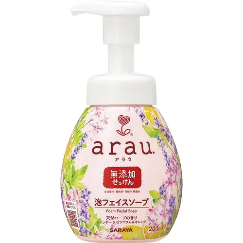 arau.アラウ 泡フェイスソープ本体200ml