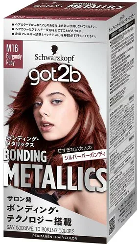 got2b ボンディング・メタリックス ヘアカラー バーガンディルビー(メタリックカラー / ブリーチオンカラー) 1個 (x 1) 医薬部外品