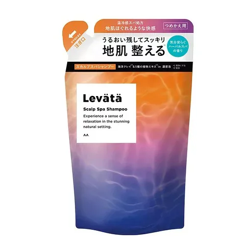 Levata(レバタ) スカルプスパ シャンプー つめかえ用 メンズ ハーバルスパの香り 300ml