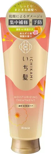 いち髪 濃密W保湿ケア 洗い流す トリートメント 230g / ヘアケア ダメージケア メンズ レディース