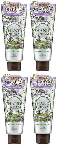 まとめ買いKOSE プレシャスガーデン ハンドクリーム (リラクシングフラワー)×4個
