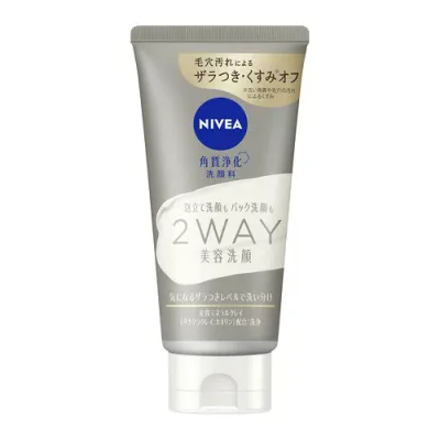 ニベア 2WAY 美容 洗顔 120g 洗顔料