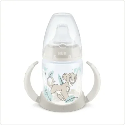 NUK ヌーク ラーナーボトル ライオンキング 150ml 6ヶ月から 適温目盛付き プラスチック製 FDNK10743071L