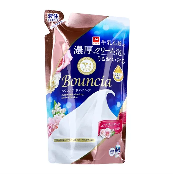 牛乳石鹸 ボディソープ バウンシア 華やぐエアリーブーケの香り 詰替用 340mL X3パック