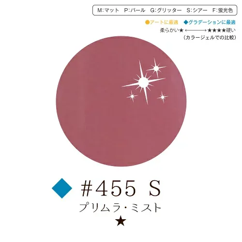 【獲得したクーポンご利用で10%OFF対象商品】リーフジェル プレミアム・カラージェル 4g #455