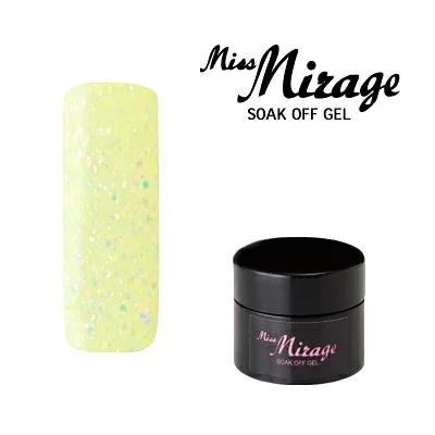 ジェルネイル カラージェル ミス ミラージュ Mirage ソークオフジェル R17S 2.5g
