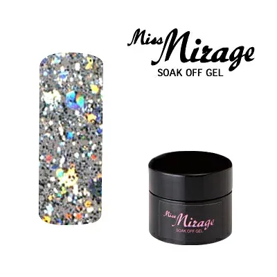 ジェルネイル カラージェル ミス ミラージュ Mirage ソークオフジェル H1S 2.5g