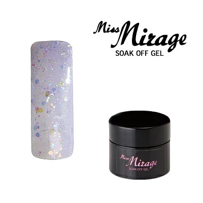 ジェルネイル カラージェル ミス ミラージュ Mirage ソークオフジェル PG18S 2.5g