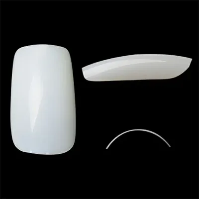 ネイルチップ つけ爪 B.N. ニュースクエア ナチュラル 50P P9NN-4