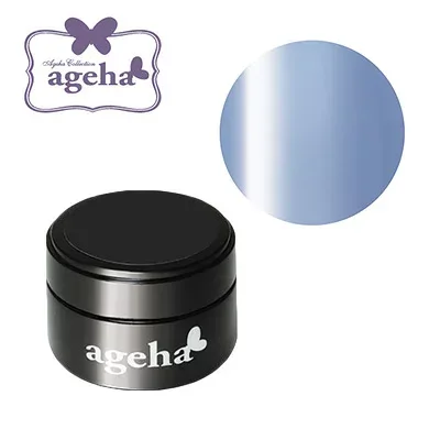 ジェルネイル カラージェル ageha(アゲハ) コスメカラー 235 レトロブルー 2.7g