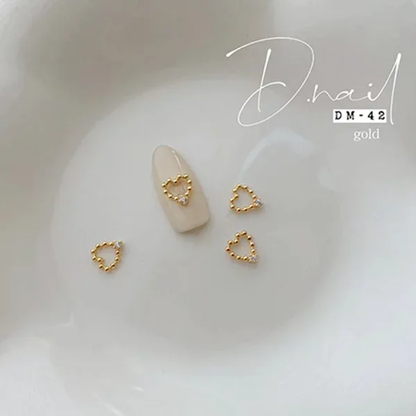 D.nail ジュエリービジューパーツ DM42 ハート