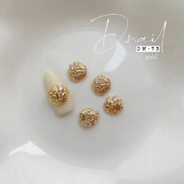 D.nail ジュエリービジューパーツ DM−73 ゴールドサークル