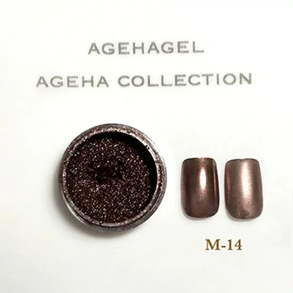 ageha(アゲハ) ミラーパウダー サテンブロンズ (M-14) 0.8g