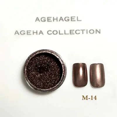 ageha(アゲハ) ミラーパウダー サテンブロンズ (M-14) 0.8g