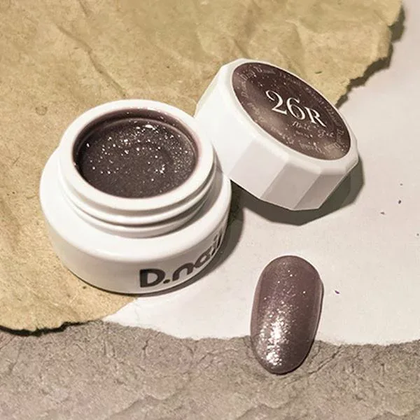 D.nail カラージェル スパークル 26R ライラック 3g