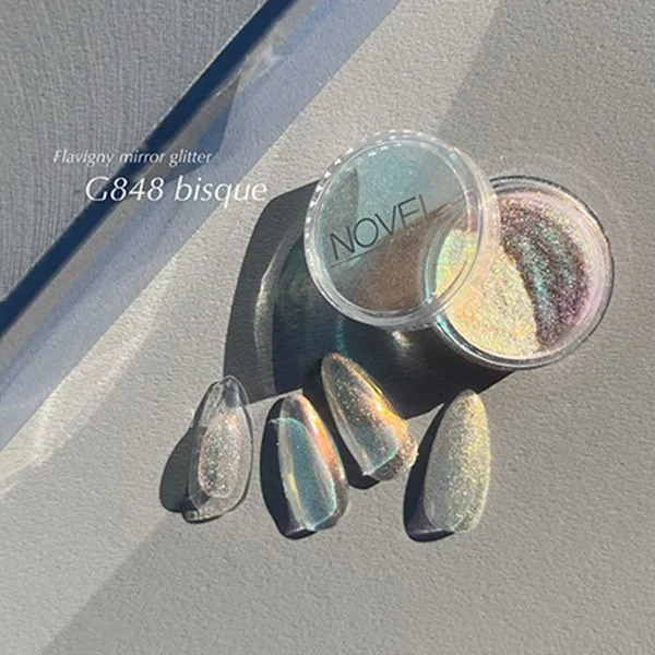 NOVEL G848 Flavigny mirror glitter(bisque) 0.5g