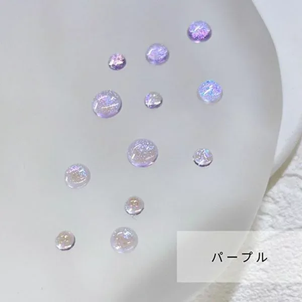 ネイルパフェ プリズムドロップ パープル