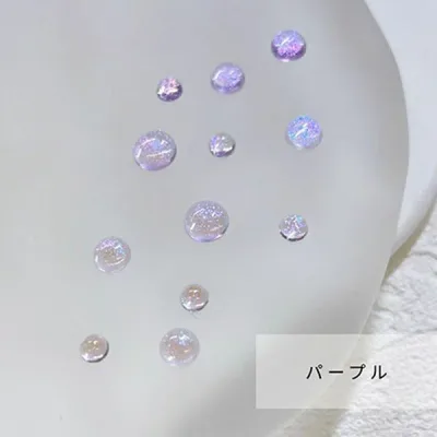 ネイルパフェ プリズムドロップ パープル