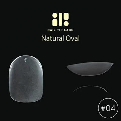 NAIL TIP LABO ナチュラル オーバル #04