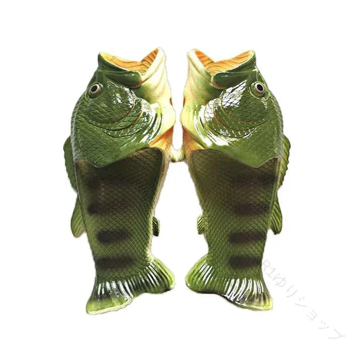 魚サンダル 魚サン ギョサン メンズ レディース 釣り シャワーサンダル ビーチサンダル PVC リアル さかな ペタンコ フラット おもしろ