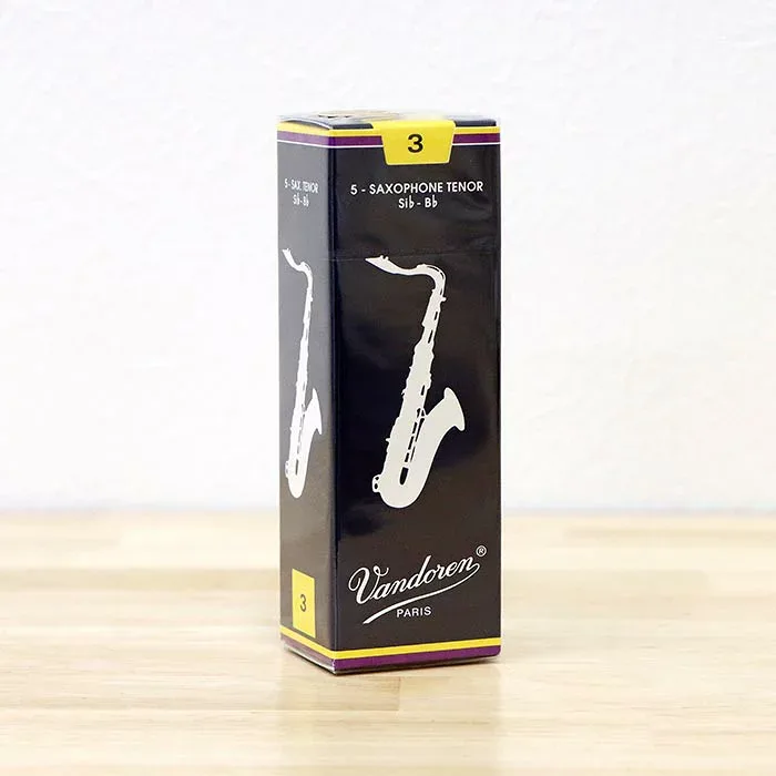 ☆バンドレン(バンドーレン) テナーサックスリード 青箱 Vandoren Traditional 【追跡メール便 4箱までOK】 【管楽器専門店】