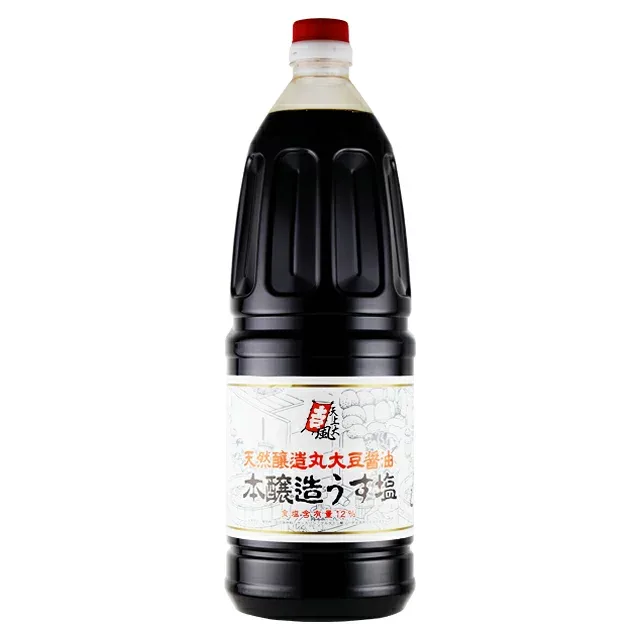 ケンコー食品 本醸造うす塩 1.8L 送料無料 産地直送 同梱・代引不可 調味料 濃口醤油 九州産原料 九州醤油 添加物不使用