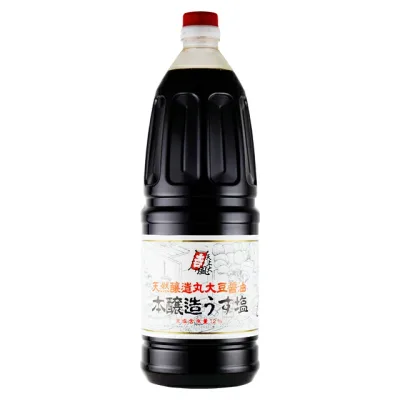 ケンコー食品 本醸造うす塩 1.8L 送料無料 産地直送 同梱・代引不可 調味料 濃口醤油 九州産原料 九州醤油 添加物不使用