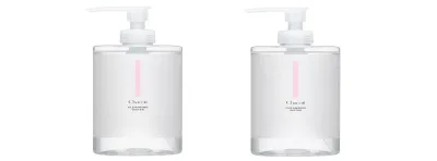 Chacott チャコット クレンジングウォーター ポンプ式 W洗顔&化粧水 500ml 001 レディース&メンズ用 ジェンダーレスコスメ (2個セット)