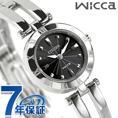 シチズン ウィッカ エコドライブ レディース 腕時計 CITIZEN wicca NA15-1571C 時計 ブランド おしゃれ 防水 軽い 華奢 かわいい プレゼント 女性 実用的