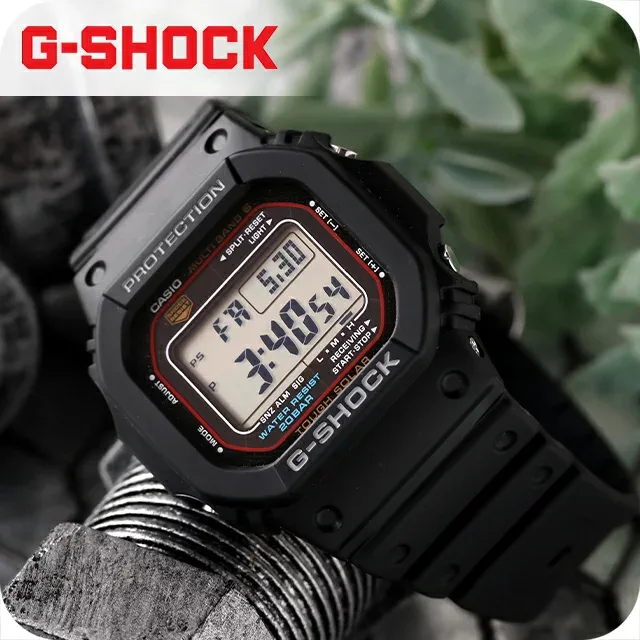gショック ジーショック G-SHOCK 5600シリーズ 電波ソーラー GW-M5610U-1ER ブラック 黒 CASIO カシオ 腕時計 メンズ ブランド おしゃれ 防水 軽い プレゼント 男性 実用的